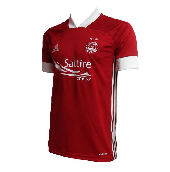 2020-21 Aberdeen Football Club Home Soccer Jersey Shirt - Click Image to Close