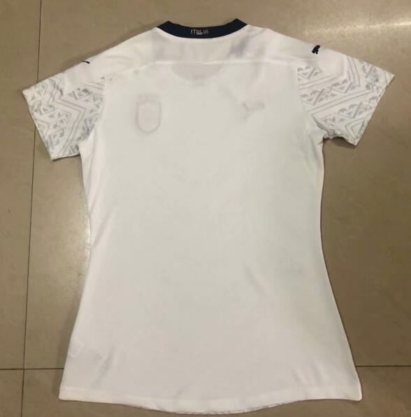 Women's 2020 EURO Italy Away Soccer Jersey Shirt - Click Image to Close