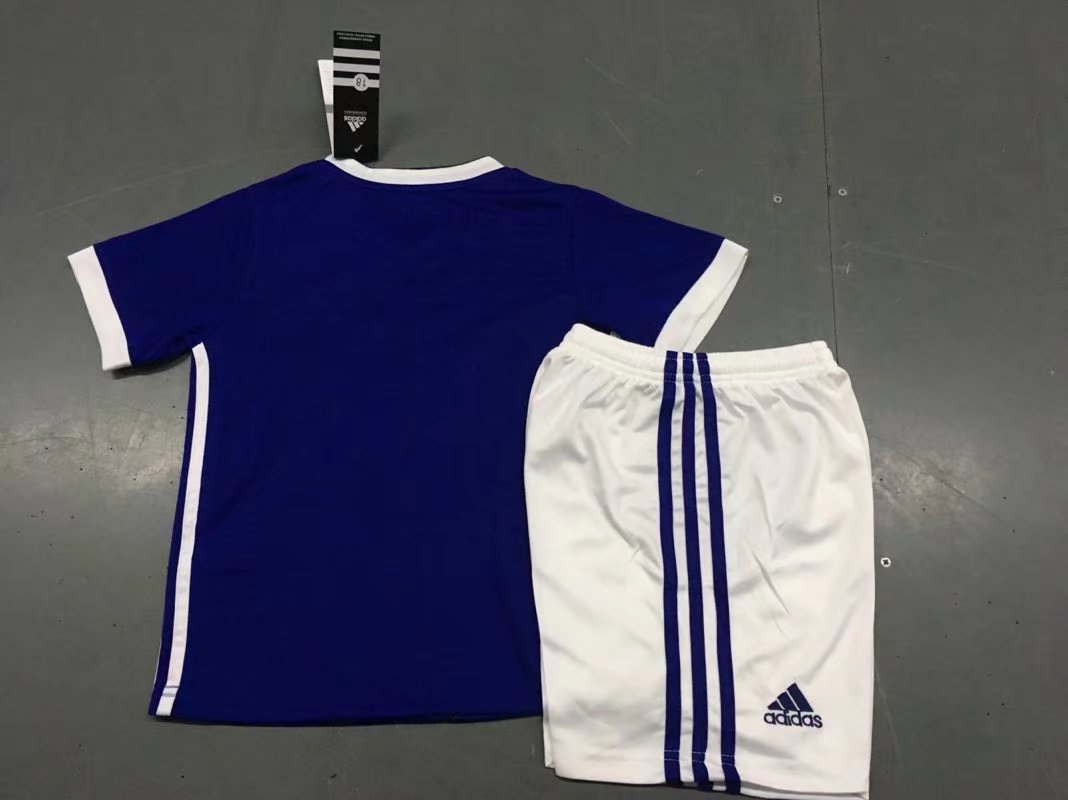 Kids Scotland 2018 Home Soccer Kit (Jersey + Shorts) - Click Image to Close