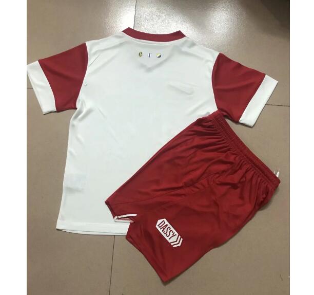 2020-21 FC Utrecht Kids Home Soccer Kits Shirt With Shorts - Click Image to Close