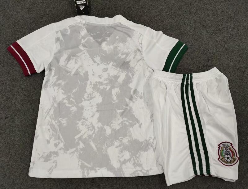 Kids Mexico 2021 Home Soccer Kit (Jersey + Shorts) - Click Image to Close