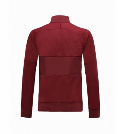 2019-20 AS Roma Red Training Jacket - Click Image to Close