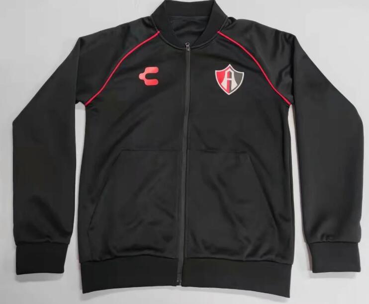 2020-21 Atlas Fútbol Club Black Training Jacket - Click Image to Close