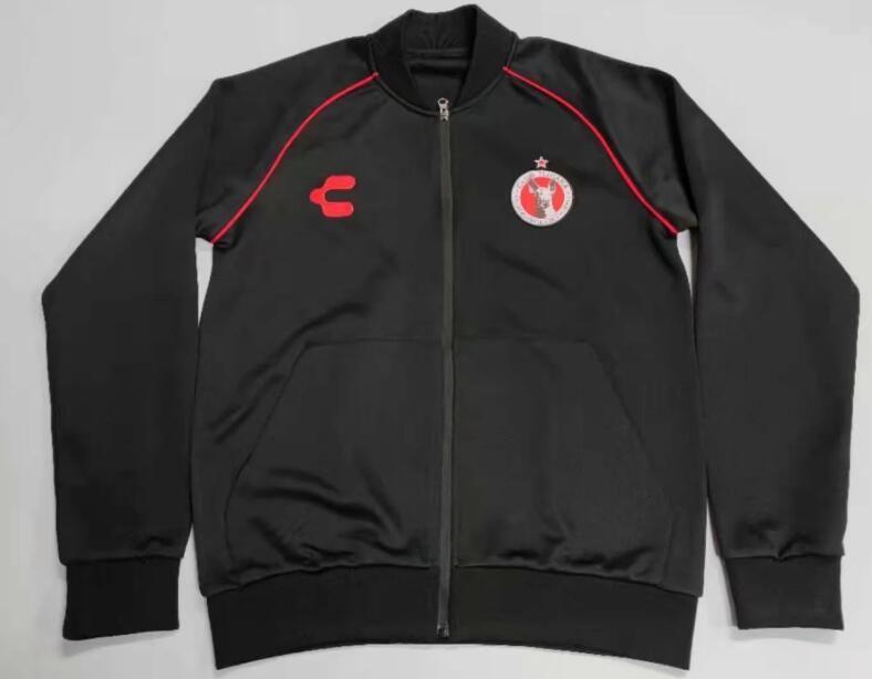 2020-21 Club Tijuana Xoloitzcuintles de Caliente Black Training Jacket - Click Image to Close